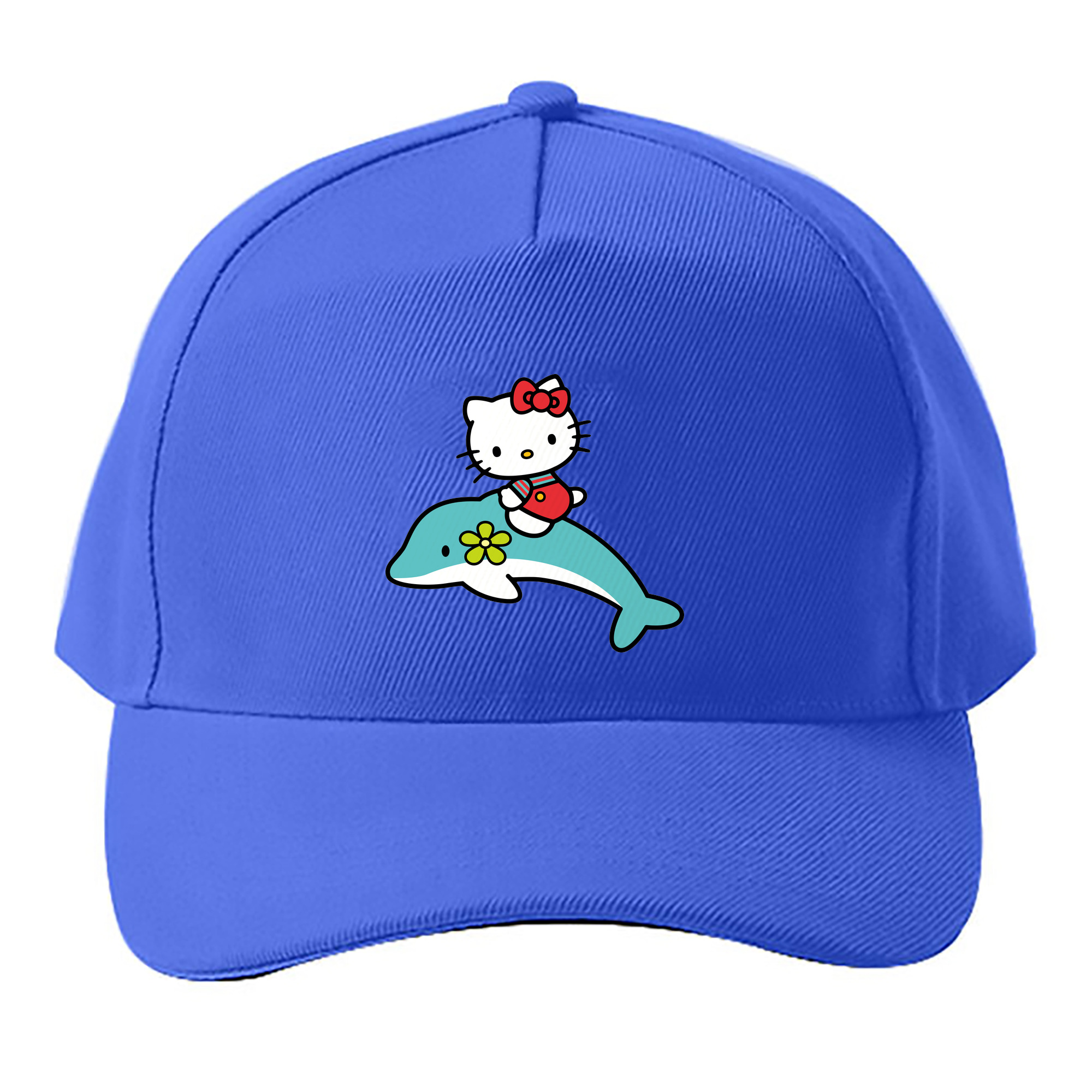 （画像用） Hello Kitty ハローキティ ベースボールキャップ 綿100％ 男女兼用 帽子 スポーツ